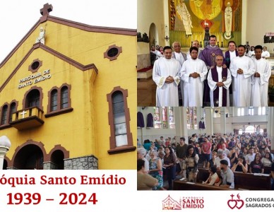 Província entrega à Arquidiocese de São Paulo  cuidado pastoral da Paróquia Santo Emídio.