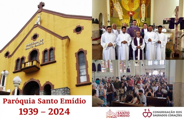 Província entrega à Arquidiocese de São Paulo  cuidado pastoral da Paróquia Santo Emídio.